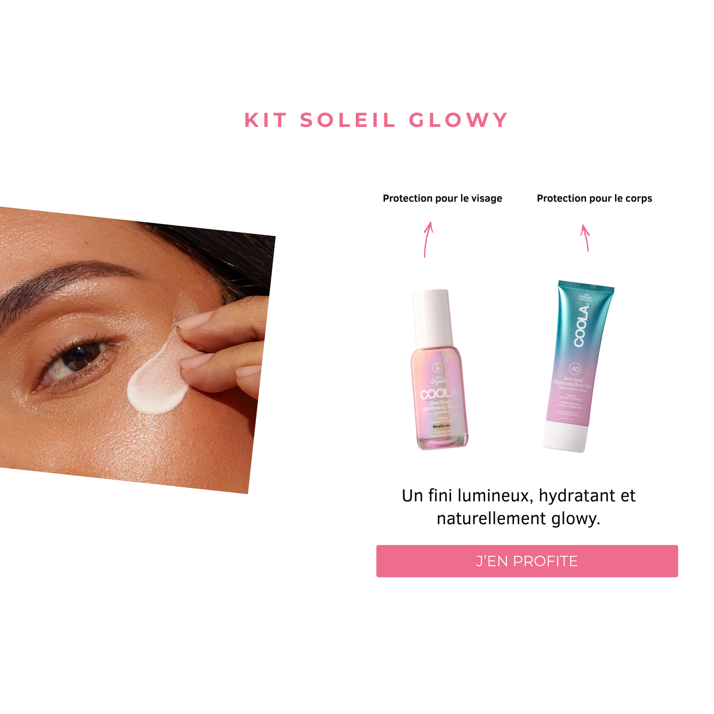 Ensemble soleil glowy