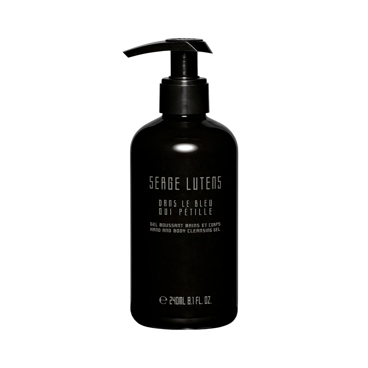 Serge lutens - Dans le bleu qui pétille "Gel moussant"