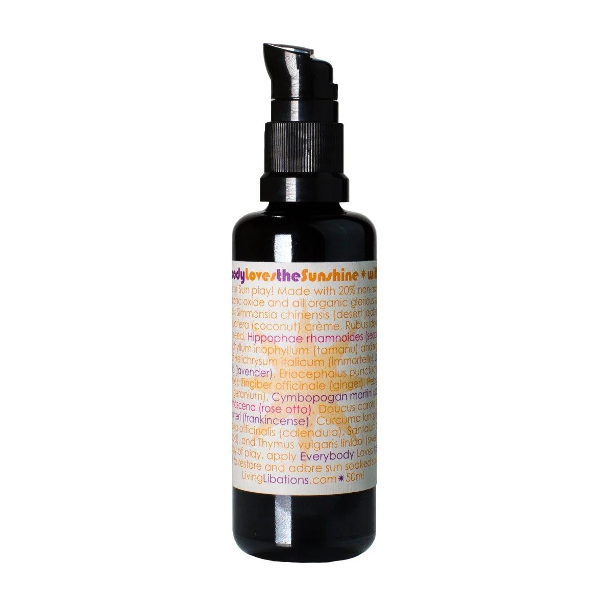 Living libations - La lotion zinc sunshine