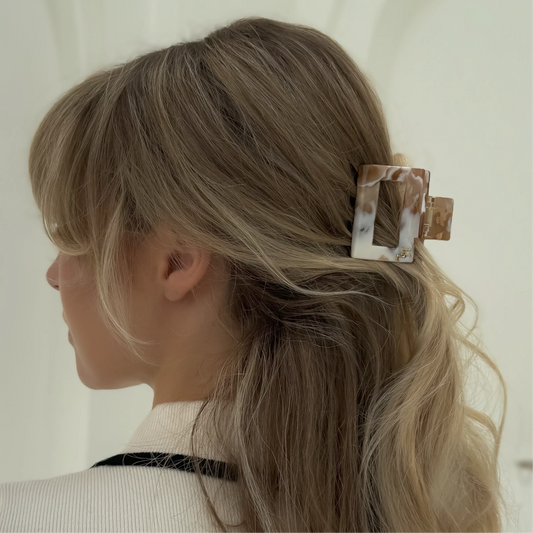 Honeylux - Clip midi en acétate écologique - Marbre
