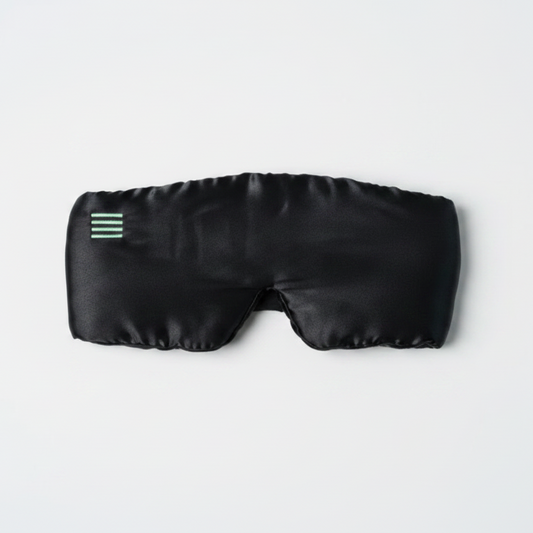 Masque en soie noir