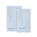 Nuface - Lingettes double face  prep-n-glow