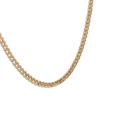 Treasurebox - Chaîne Courbée Régulière en Or