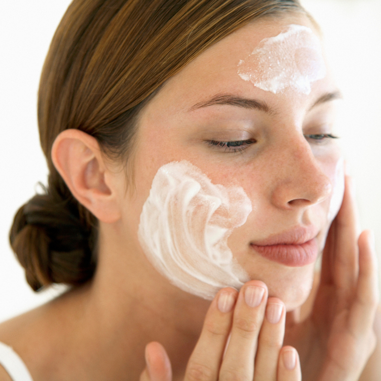 Un facial à domicile