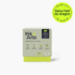 Irisarlo - Serviettes de jour 100 % coton biologique