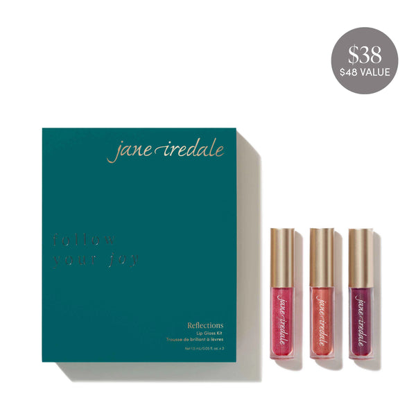 Jane iredale - Kit 3 gloss Lèvres reflections