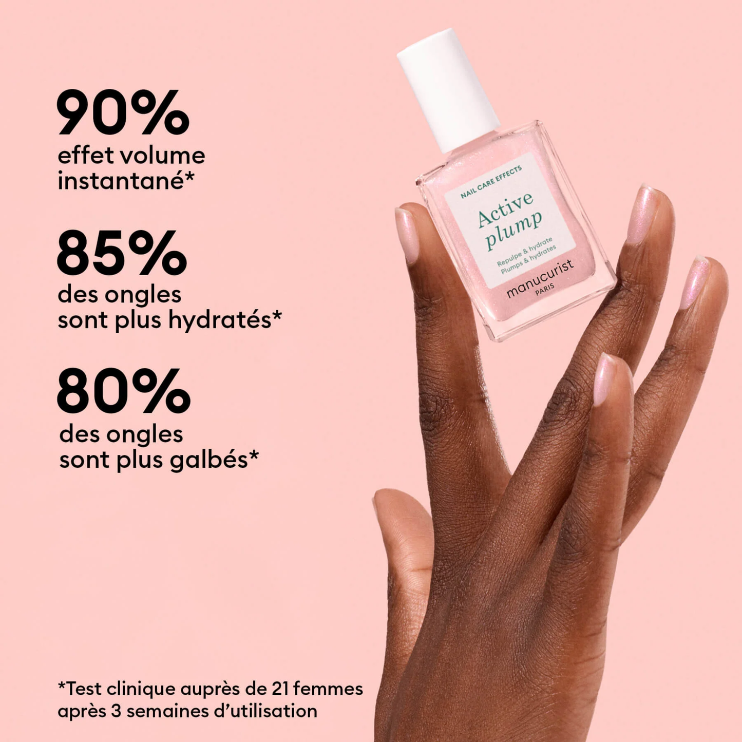 Manucurist - Vernis soin active plump