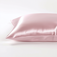 Honeylux - Taie d'oreiller Queen en soie organique - Rose
