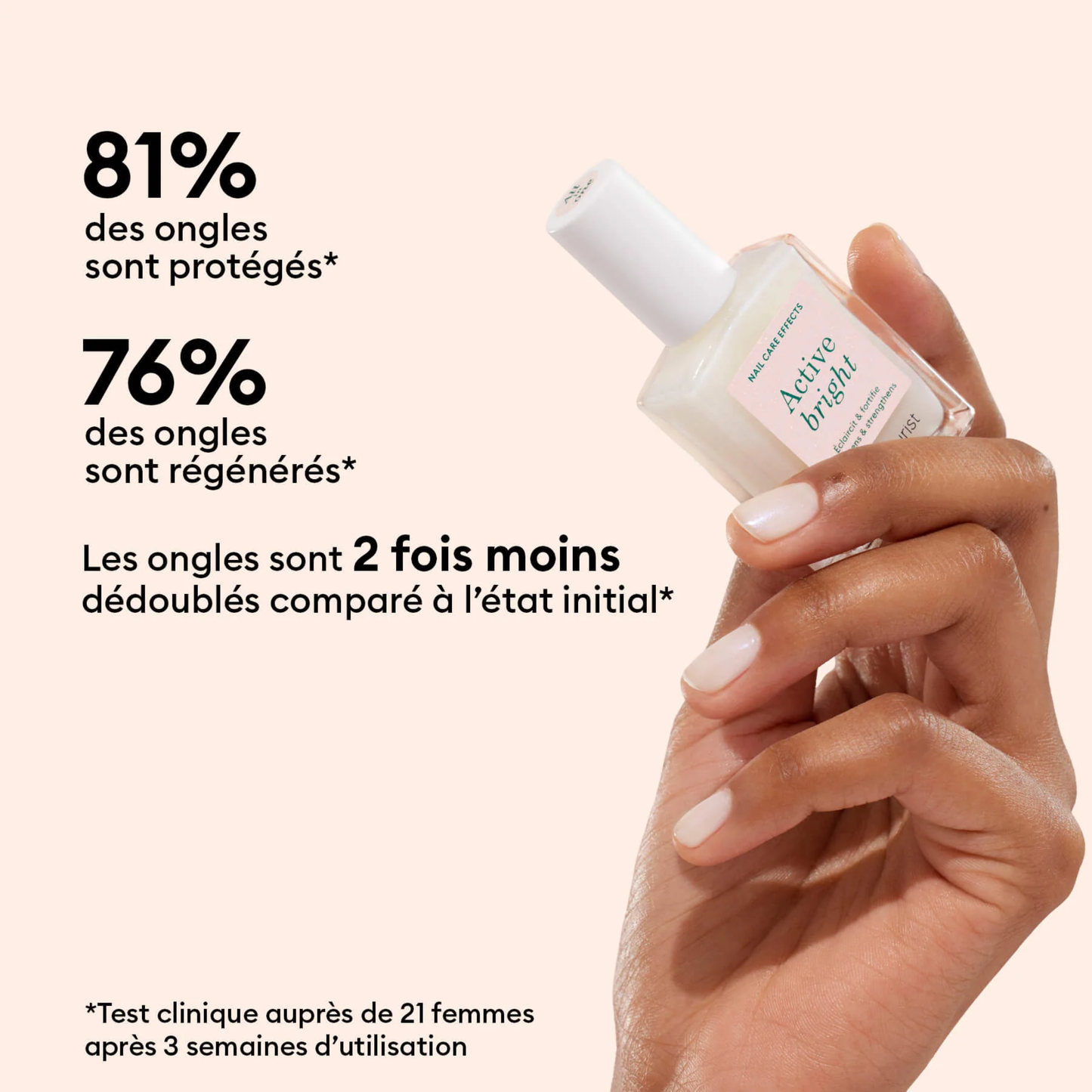 Manucurist - Vernis soin active bright