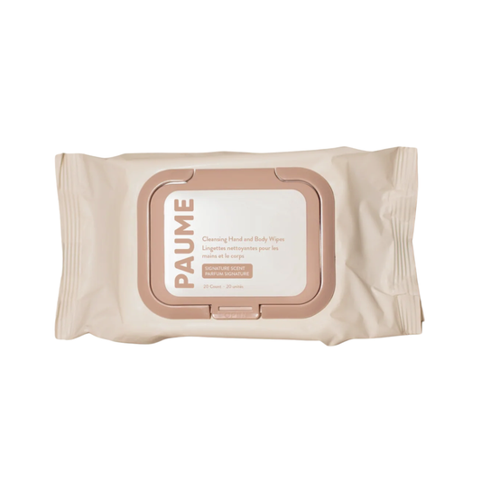 Paume - Lingettes nettoyantes pour les mains et le corps