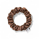 Honeylux - Mini-chouchou en soie biologique - Chocolat