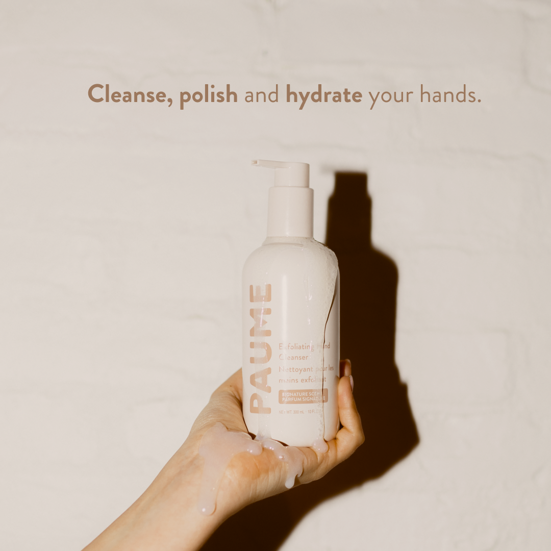Paume - Nettoyant exfoliant pour les mains