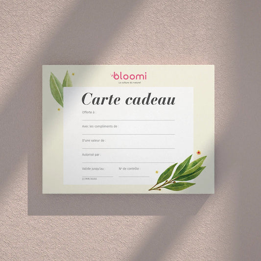 Cartes Cadeaux Bloomi