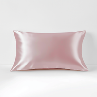 Honeylux - Taie d'oreiller Queen en soie organique - Rose