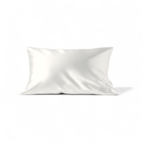 Honeylux - Taie d'oreiller Queen en soie biologique - Blanc