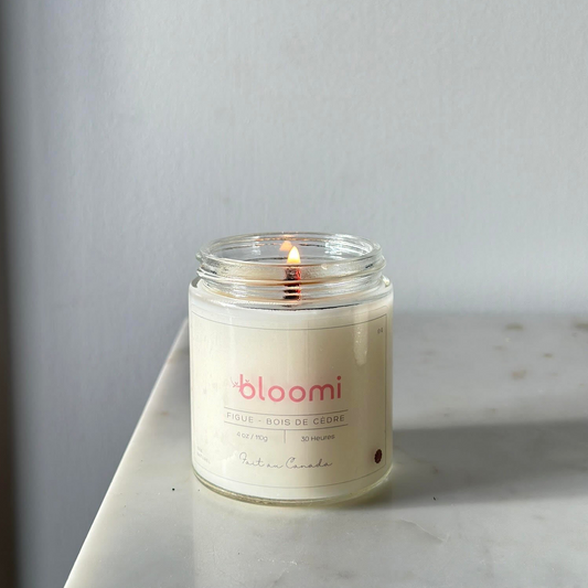 Bloomi - Bougie bergamote-jasmin