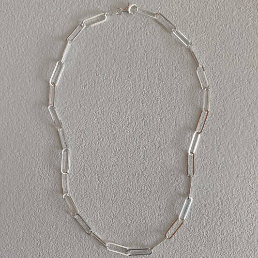 Summer Memories - Collier chunky paperclip