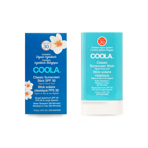 Coola - Stick solaire classique SPF 30 "Noix de coco tropicale"