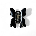 Honeylux - Pince à nœud en acétate - noire
