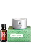 Doterra - Coffret diffuseur lumist argent + joie des fêtes