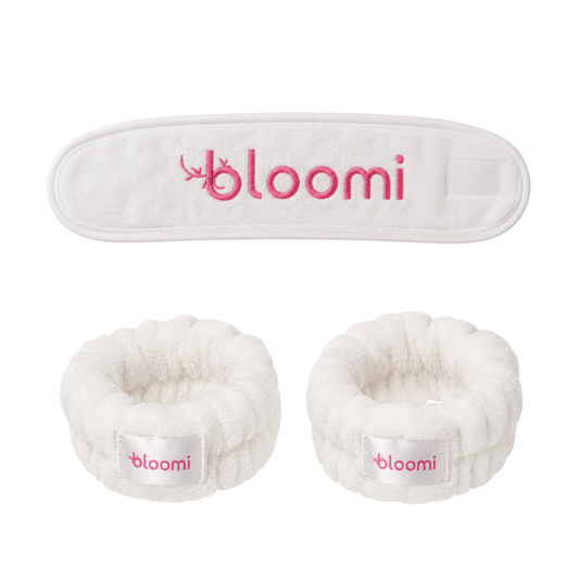Bloomi - Duo bandeau et manchettes skincare