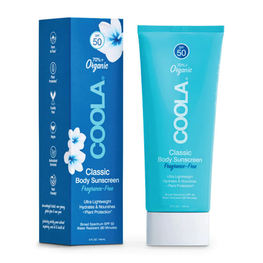 Coola - Lait solaire pour le corps classique FPS 50 sans parfum