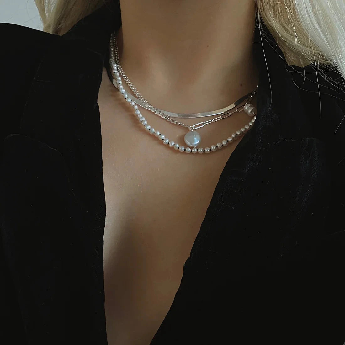 Summer Memories - Collier gold coast en argent