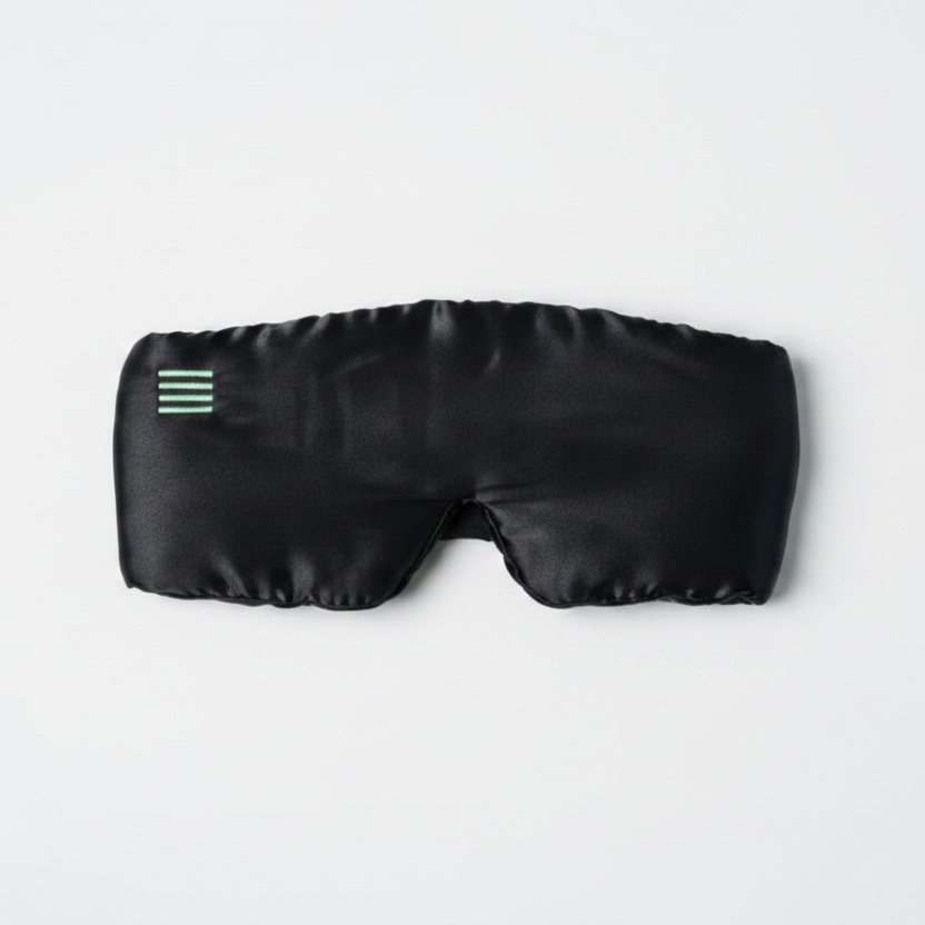 Masque en soie noir