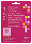 Andalou - Masque en tissu apaisant et lissant instantané aux 1000 roses