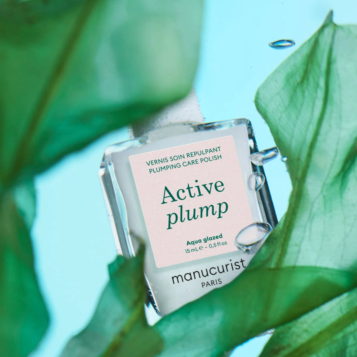 Manucurist - Vernis soin active plump (Aqua glazed)