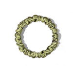 Honeylux - Chouchous en soie skinny " olive "