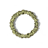 Honeylux - Chouchous en soie skinny " olive "