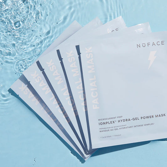 Nuface - Masque coréen en hydrogel IonPlex®-Effet glass skin