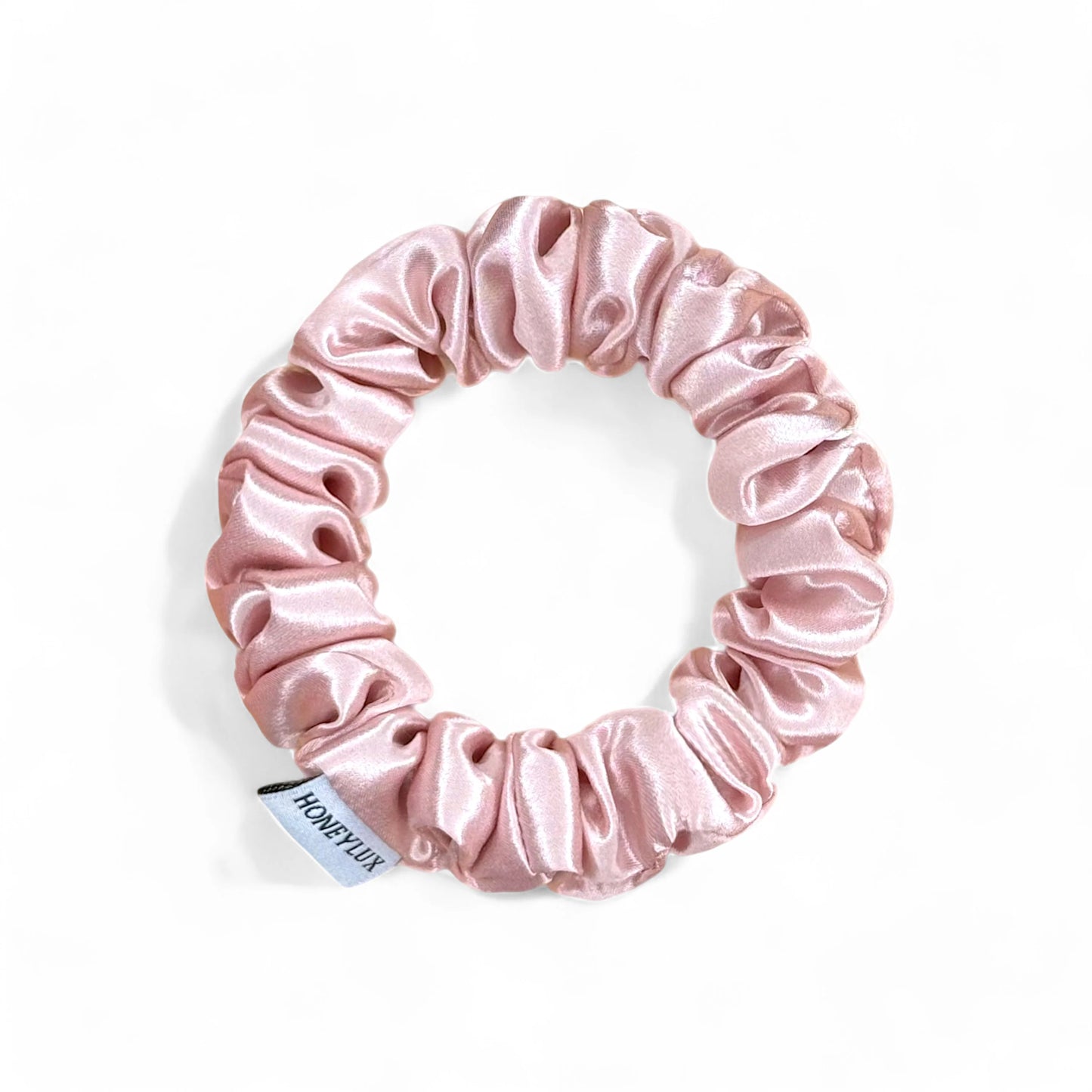 Honeylux - Mini-chouchous en soie classique - rose, champagne, noir