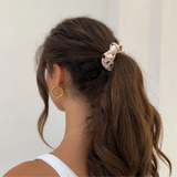 Honeylux - Mini chouchou en soie classique " polka dot "