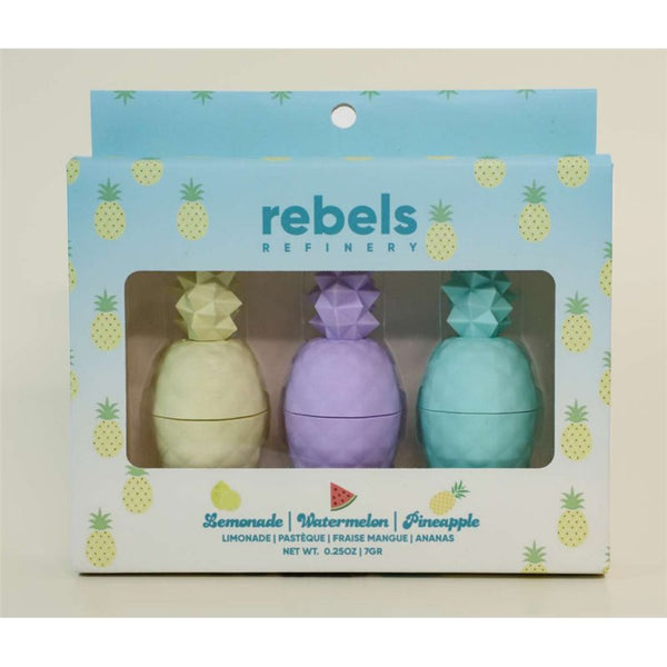 Rebels refinery - Coffret trio limonade, melon d'eau et ananas