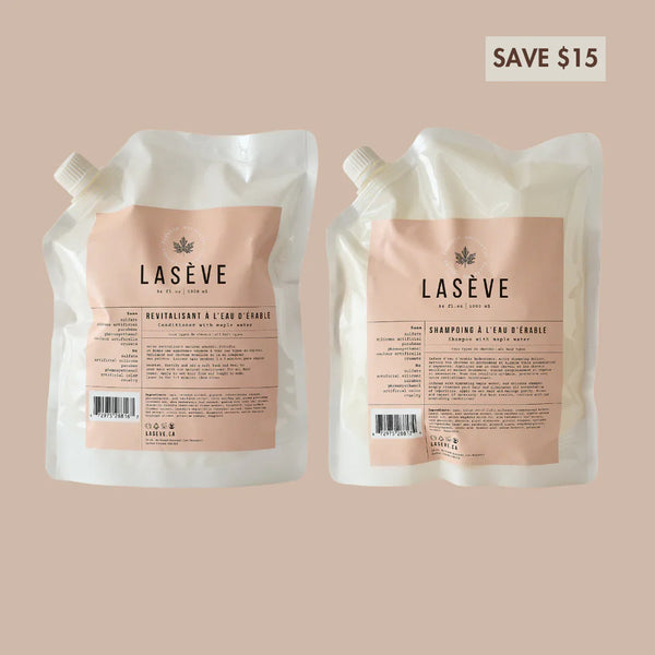 Lasève - Duo recharges shampoing + revitalisant