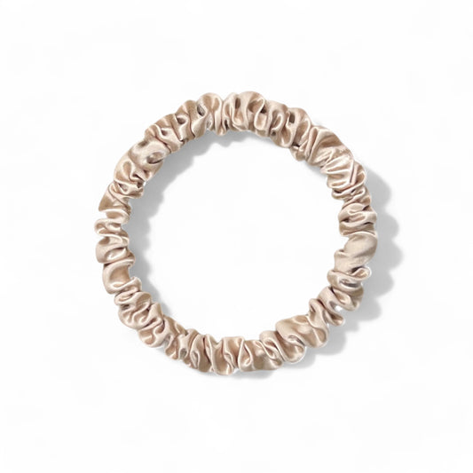 Honeylux - Chouchous en soie skinny - Champagne