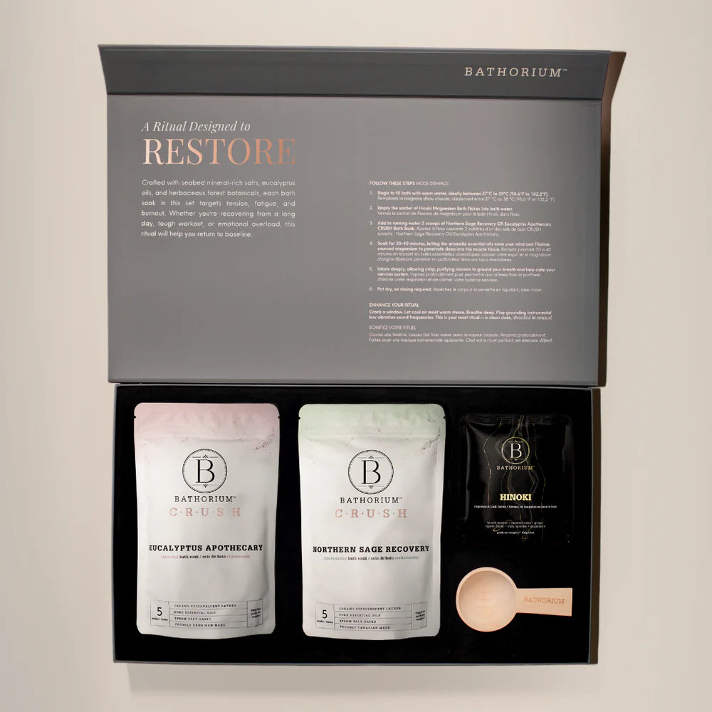 Bathorium - Coffret bain régénérant