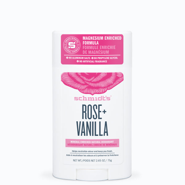 Schmidt's déodorant naturel ( Rose et vanille ) 2.5OZ