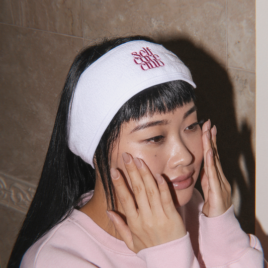 The self-care club/ Serre-tête spa en cotton
