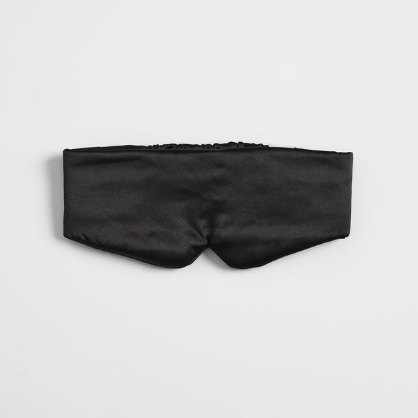 Seda - Masque de sommeil pure soie "Noir"