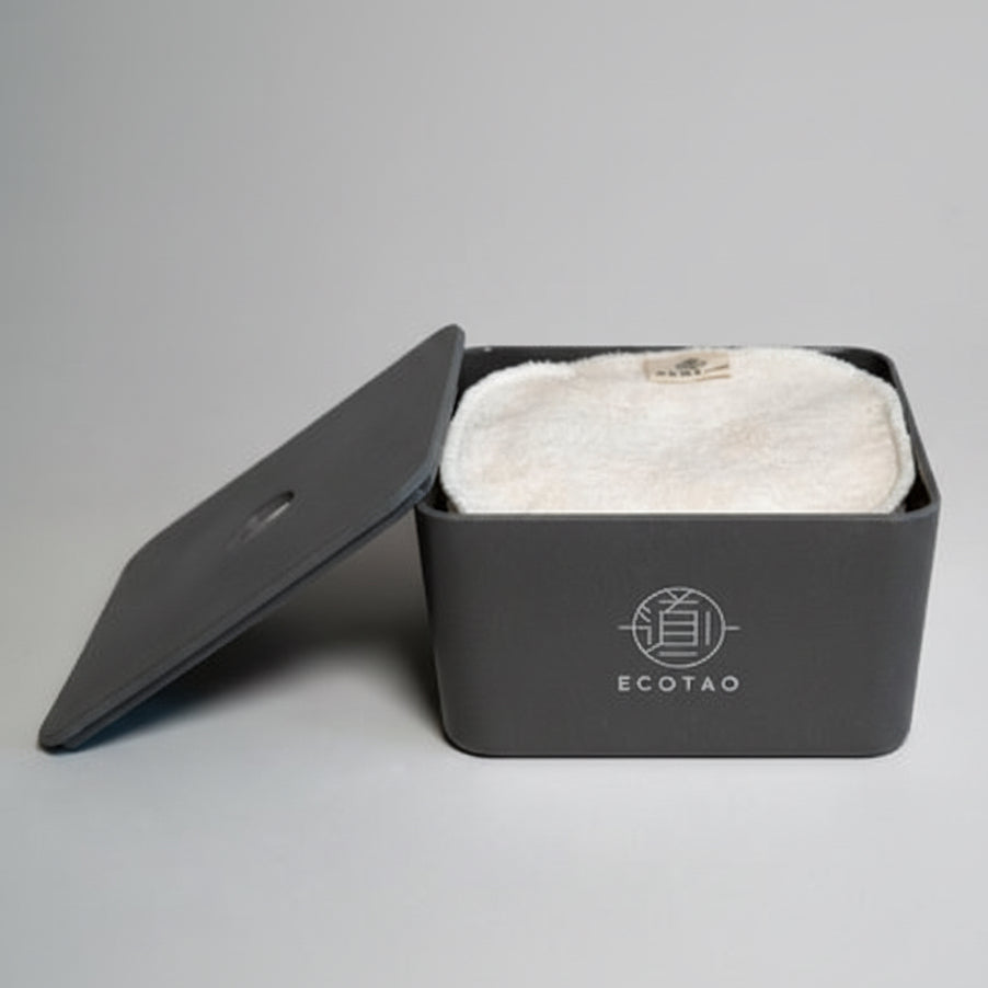 Ecotao - Coffret lingettes gris réutilisables