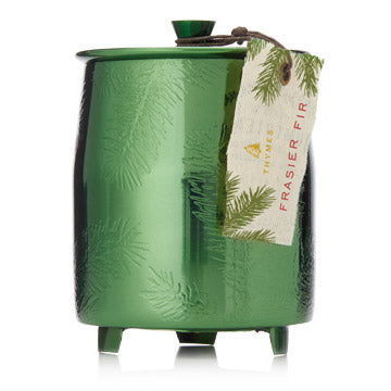 Thymes - Bougie Frasier Fir en métal vert