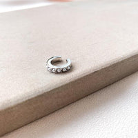 Horace - Ear cuff perle argent