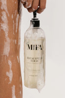 Mifa & Co - Gel douche à l'eucalyptus et au coco