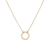 Treasurebox - Pendentif 'O' en Plaqué or
