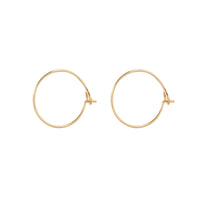 Treasurebox - Boucles d’oreilles câble en or