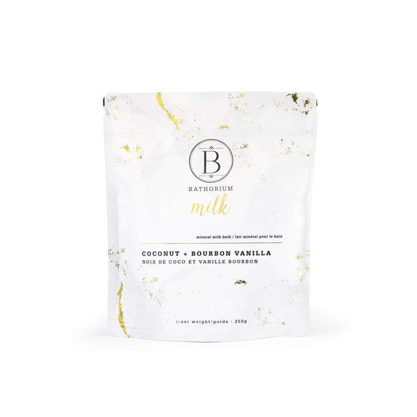Bathorium - MILK - Bain noix de coco et vanille madagascar