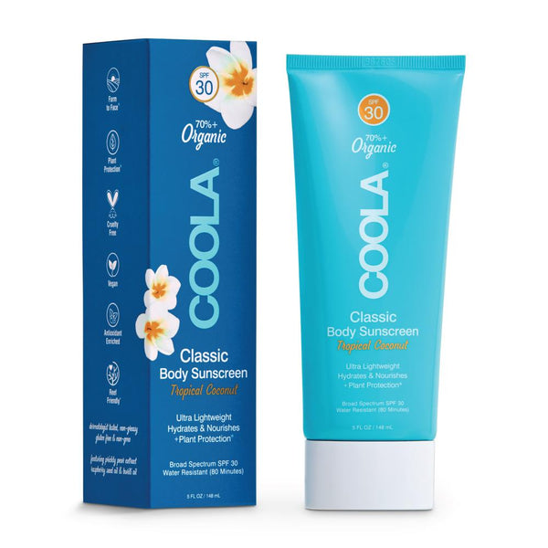 Coola - Lotion solaire pour le corps classique FPS 50 sans parfum